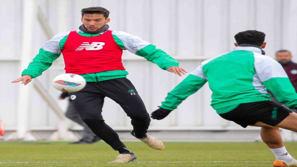 Konyaspor’da, Hatayspor maçı hazırlıkları devam ediyor
