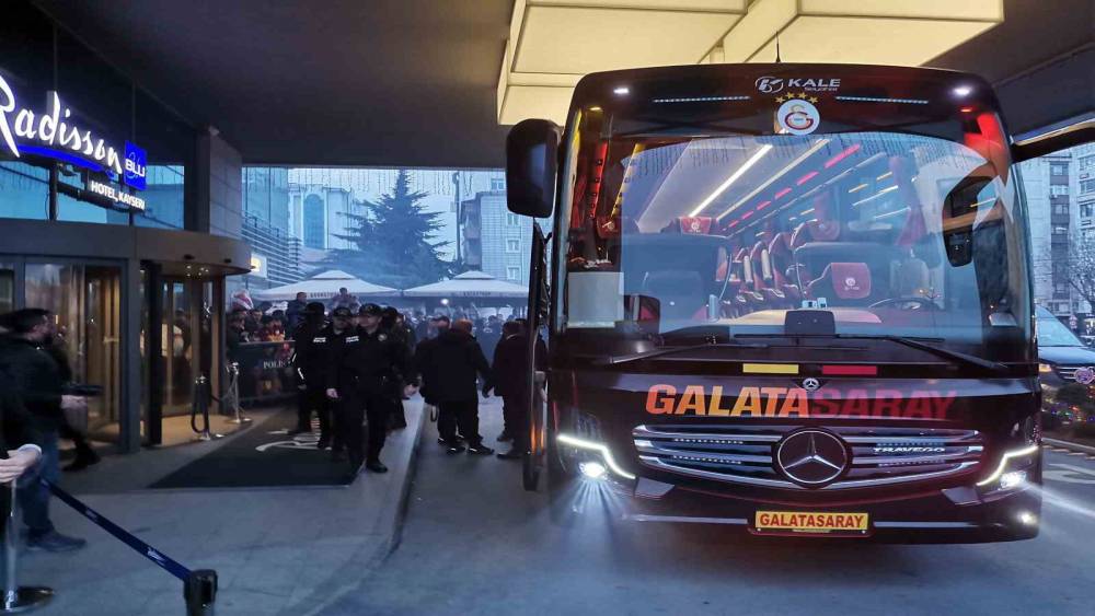 Galatasaray kafilesi Kayseri’de
