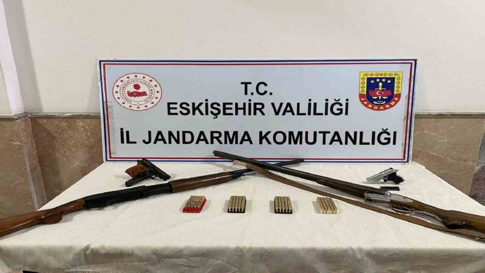 İş yerini cephaneliğe çeviren şüpheli yakalandı
