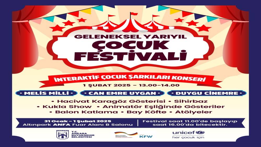 ABB’den 4’üncü Yarıyıl Çocuk Festivali
