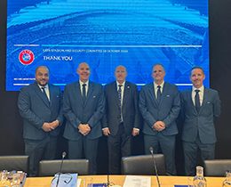 UEFA Stadyum ve Güvenlik Komitesi Toplantısı Nyon'da Yapıldı