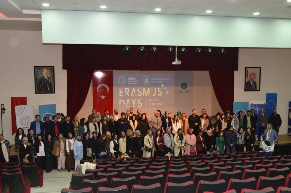 Konya'da 3. Erasmus Günleri Etkinliği: Uluslararası Eğitim Fırsatları Tanıtıldı