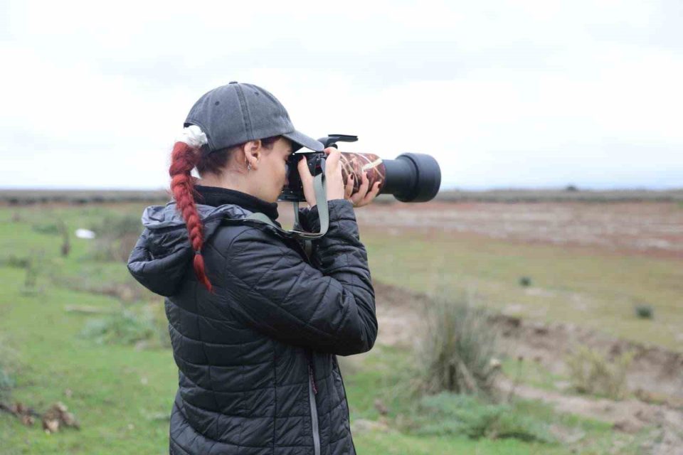 Kuş fotoğrafçıları, nadir türleri Samsun’da gözlemliyor
