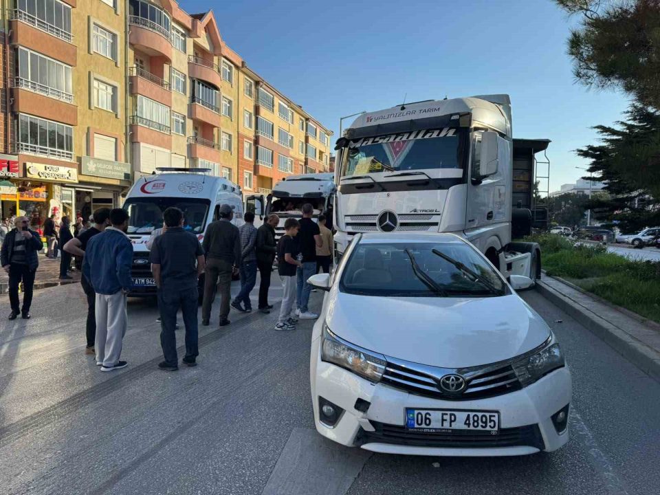 Kulu’da zincirleme trafik kazası: 1 yaralı