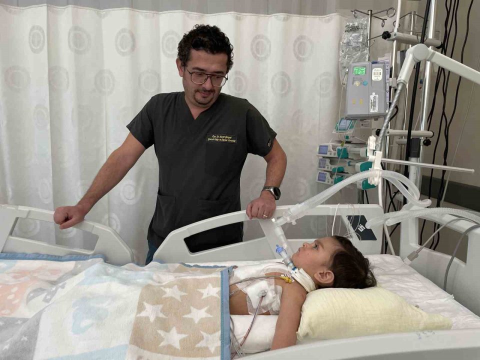 Konya’da 1 yaşındaki bebeğin akciğerinden ceviz çıktı