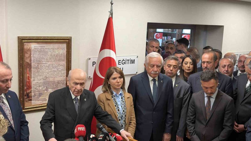 MHP lideri Bahçeli: "Siyasallaşma koordinatörlüğü İmralı’da bulunan kişinin de hakkıdır"