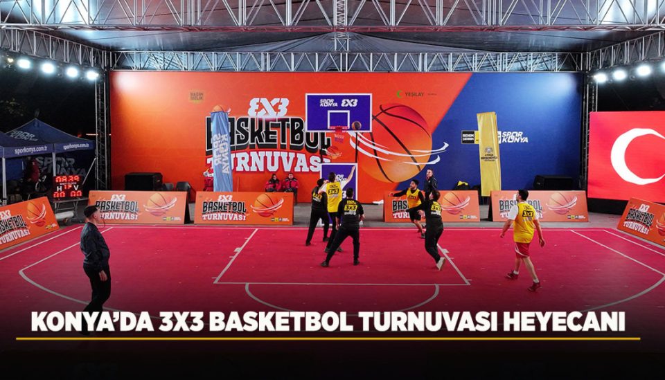 Kalehan Ecdat Bahçesi'nde 3x3 basketbol turnuvası: 32 takım mücadele ediyor