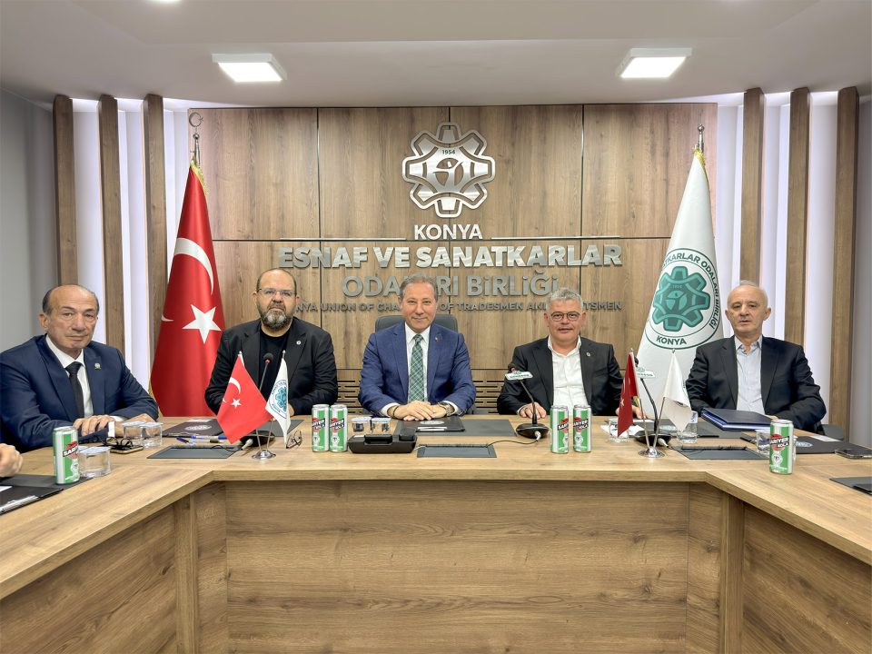 Başkanımız Ömer Atiker, KONESOB’u Ziyaret etti