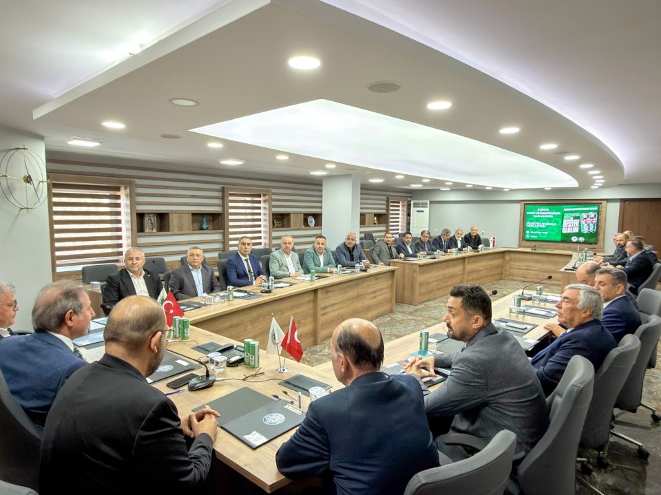Başkanımız Ömer Atiker, KONESOB’u Ziyaret etti