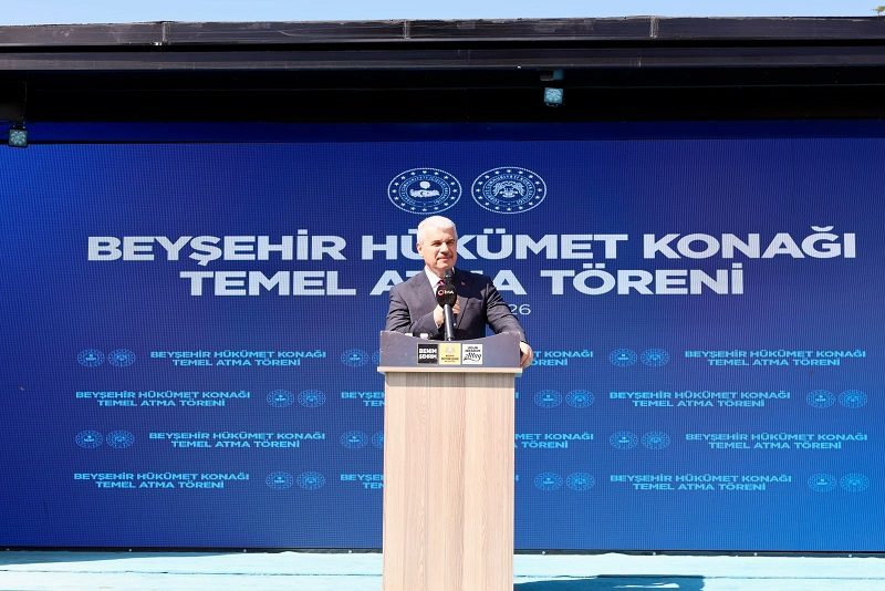 Beyşehir Hükümet Konağının Temel Atma Töreni Yapıldı.