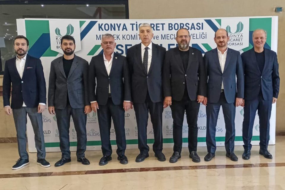 Konya Ticaret Borsası seçimlerin Hüseyin Çevik'e başarılar diledik