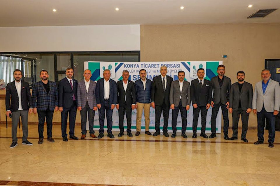 Konya Ticaret Borsası seçimlerin Hüseyin Çevik'e başarılar diledik