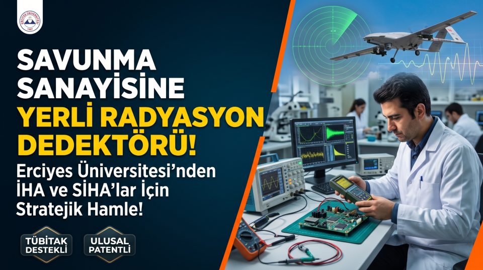 ERÜ'den Savunma Sanayisine Stratejik Hamle: Yerli Radyasyon Dedektörleri Geliştirildi!