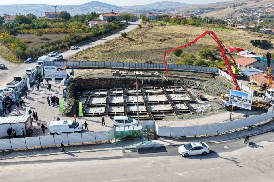 Çayırbağı Sosyal Tesisi'nin temeli törenle atıldı