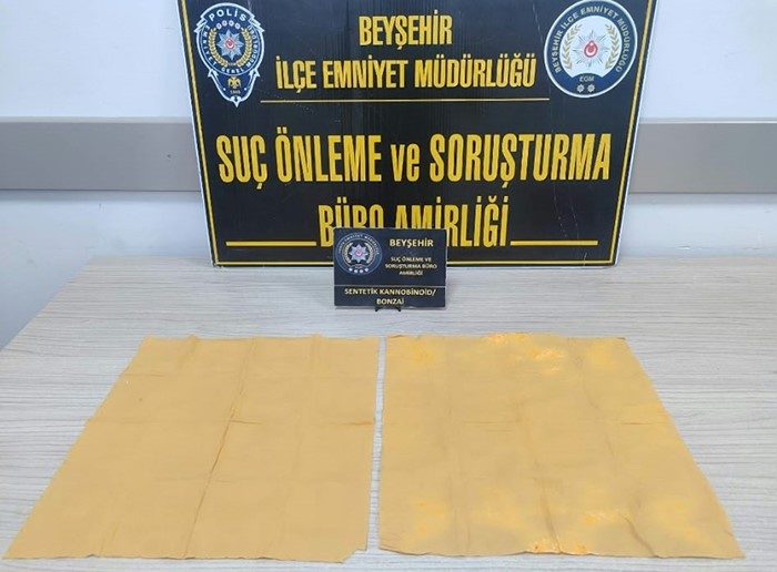 Beyşehir’de 3 bin kullanımlık bonzai ele geçirildi: 3 tutuklama