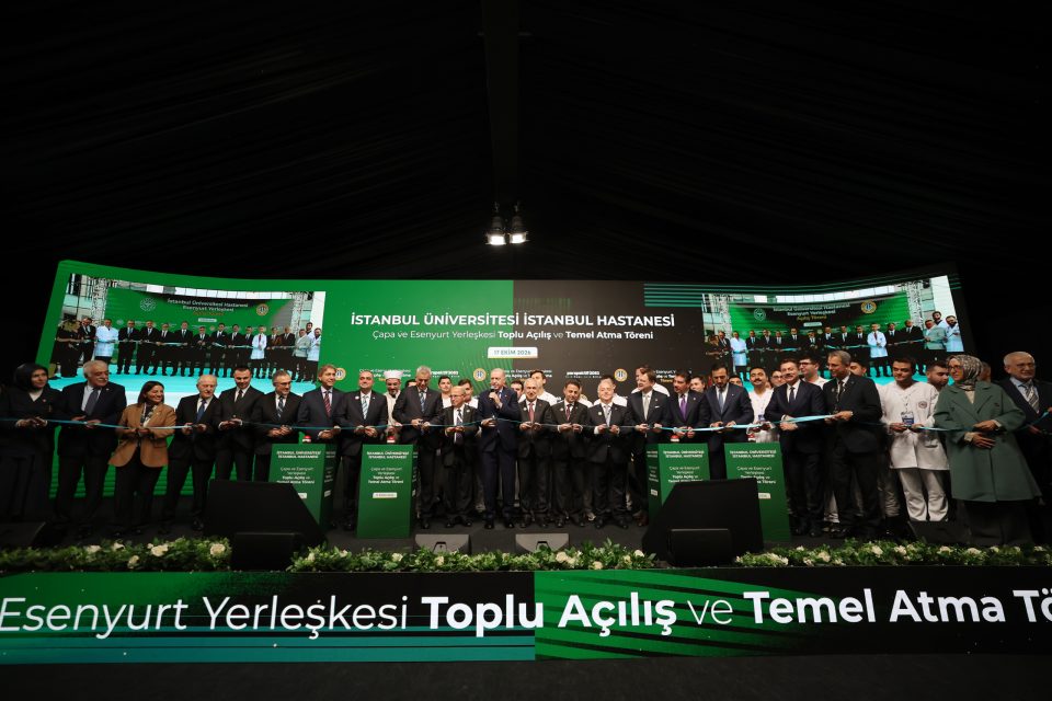 Cumhurbaşkanı Erdoğan, İstanbul Üniversitesi Hastanesi’ndeki toplu temel atma ve açılış töreninde konuştu