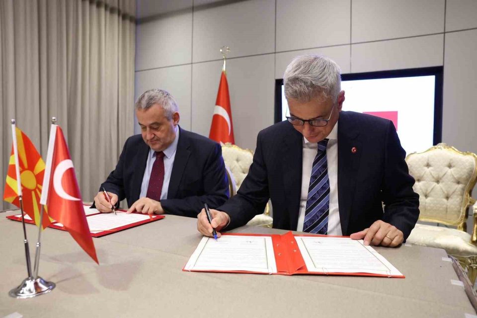 Türkiye ile Kuzey Makedonya arasında Sağlık ve Tıp Bilimleri Alanında Mutabakat Zaptı imzalandı