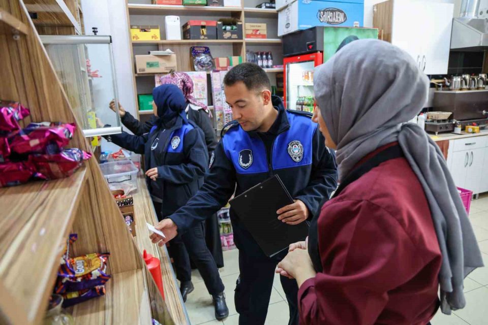 Selçuklu’da okul kantinlerine denetimler sürüyor