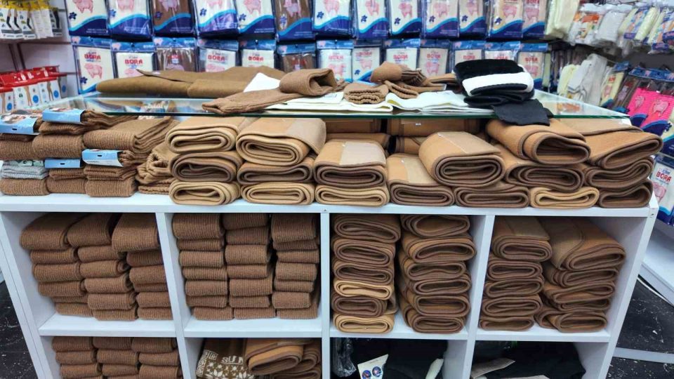 Kış aylarında yün ürünlere ilgi artıyor