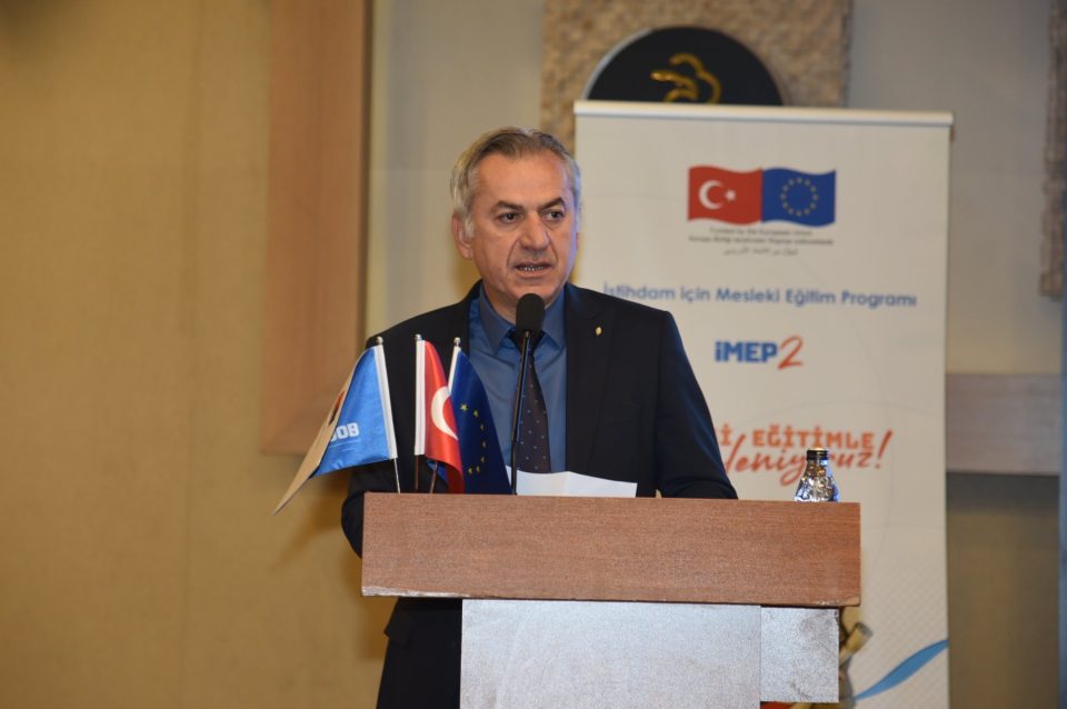 İL MİLLÎ EĞİTİM MÜDÜRÜMÜZ MURAT YİĞİT, İMEP-2 İŞLETME İŞ BİRLİĞİNİ GELİŞTİRME ÇALIŞTAYI'NIN AÇILIŞINA KATILDI