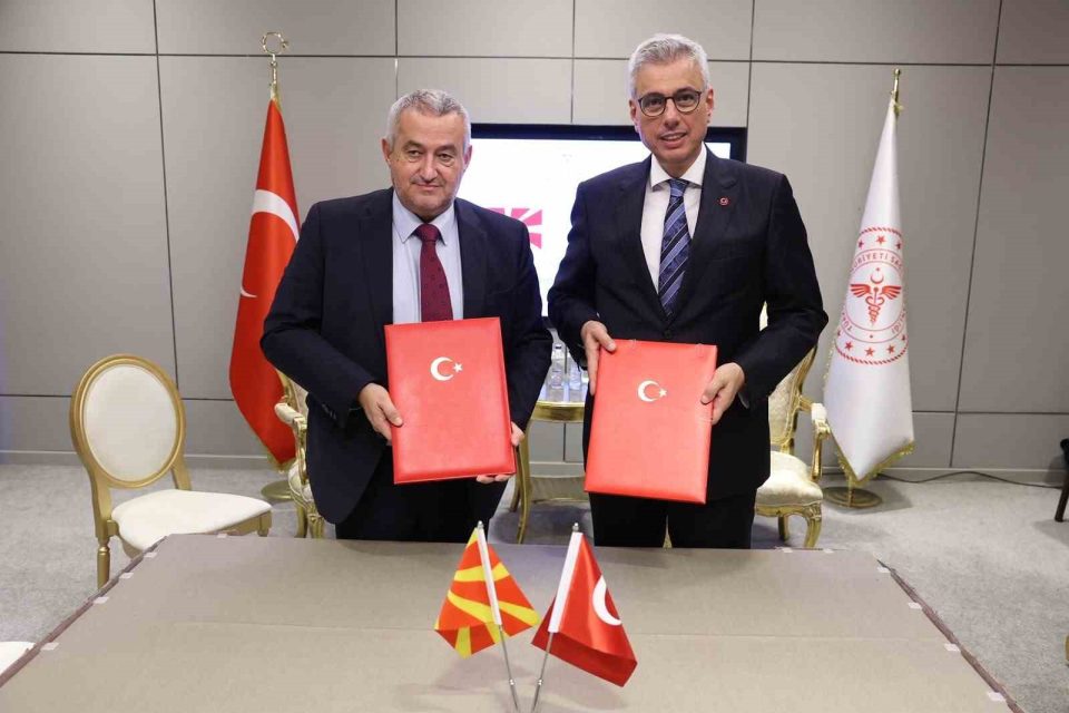 Türkiye ile Kuzey Makedonya arasında Sağlık ve Tıp Bilimleri Alanında Mutabakat Zaptı imzalandı