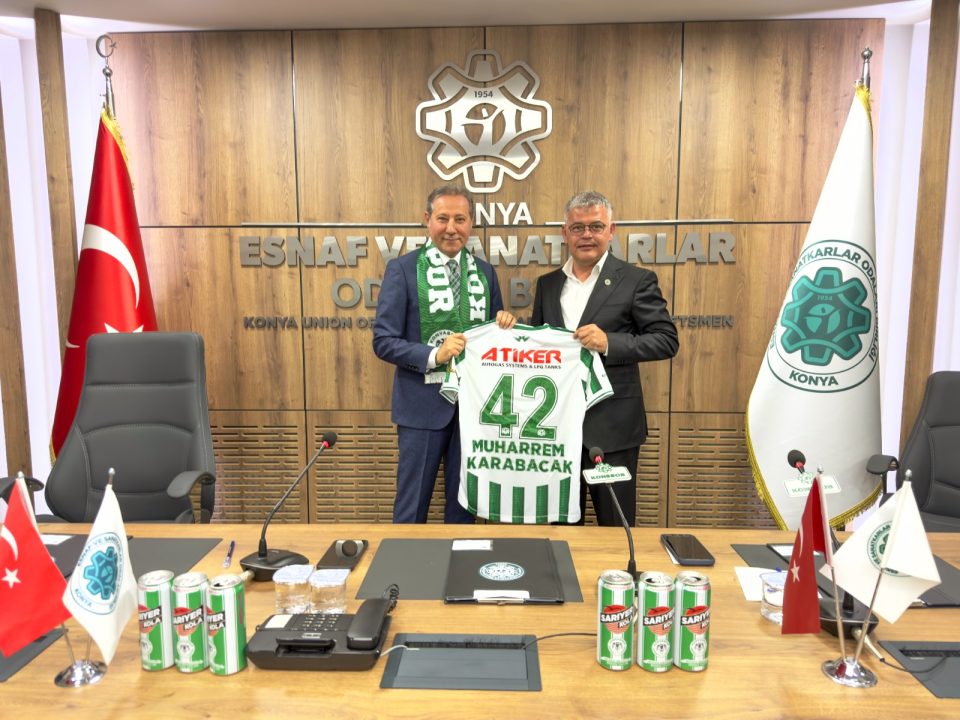 Başkanımız Ömer Atiker, KONESOB’u Ziyaret etti