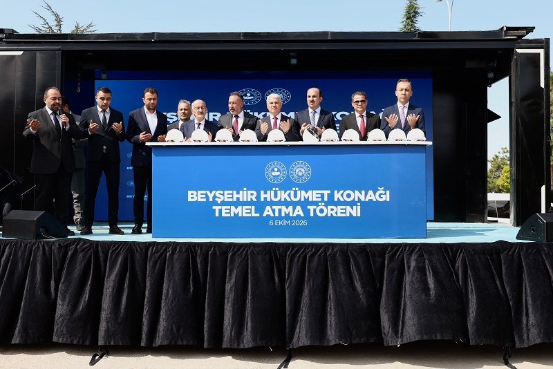 Beyşehir Hükümet Konağının Temel Atma Töreni Yapıldı.